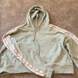 Adidas cropped hoodie